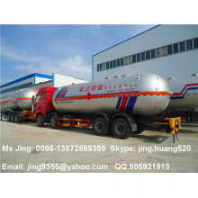 Hot Sale FAW 8*4 heavy lpg tanker transportation truck 34500 liters capacity on sale